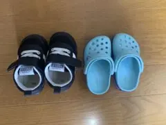 Crocs サンダル C 5 & スニーカー１３㎝　set