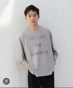 【Kastane/WHOMSIC】レーヨンプレーティングベースボールT