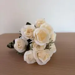 造花　ブーケ　ホワイト