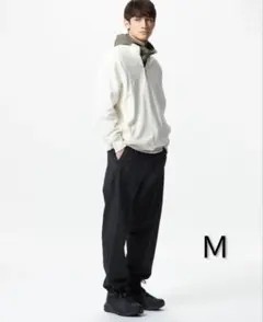 【新品未使用】UNIQLO/ウルトラストレッチアクティブトラックパンツBLK