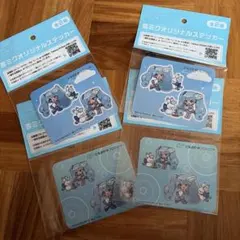 雪ミク オリジナルステッカー 北海道e-水プロジェクト　初音ミク
