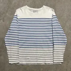 Eddie Bauer エディーバウアー ボーダー 長袖tシャツ ロンTのサムネイル