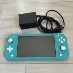 Nintendo Switch Lite ターコイズ 充電器付き　ジャンク品