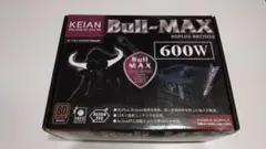 未使用PC電源 KEIAN BULL-MAX KT-F600-12A 600W