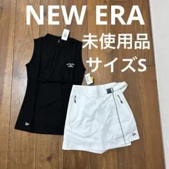 ニューエラゴルフ　レディース　ノースリーブ　ショートパンツ
