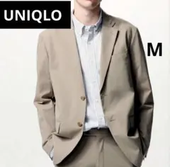 UNIQLO 感動ジャケット ライト ベージュ Mサイズのサムネイル