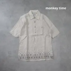 monkey time / ハーフスリーブ リネン シャツ 半袖 トップス 麻のサムネイル
