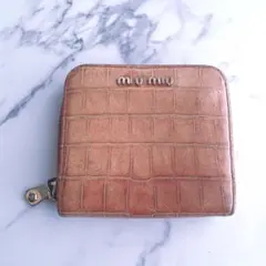 ミュウミュウ ハンドバッグ クロコ型押し MIUMIU 2026年最新】miumiu ミュウミュウ クロコ型の人気アイテム - メルカリ