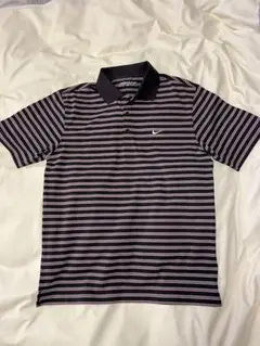 Nike ポロシャツ ベージュ ストライプ