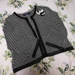 M'S GRACY チェック柄カーディガン 40