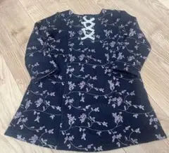 bebe刺繍ワンピース110