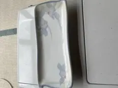 花柄の波形皿 陶磁器製 5枚セット