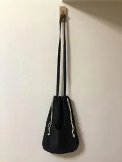 【OEUF.F】巾着pocket black 【未使用品】