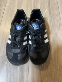 adidas ブラック スニーカー SAMBA 19センチ