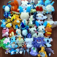 ポケモン　ぬいぐるみ　まとめ売り　21体 ポケモン ぬいぐるみセット 21体 - メルカリ