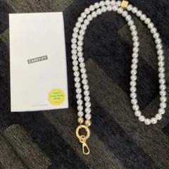 ★美品、未使用★CASETiFY パール スマホショルダーストラップ