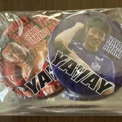 サンフレッチェ広島　YAVAYだろ！缶バッジ2個セット　★荒木&梅野源治