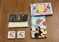 【非売品】第一生命 ディズニーノベルティ　タオル　ポーチ　ツムツム