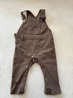 POLO ブラウン コーデュロイ オーバーオール