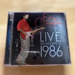 【絶版】Eric Clapton LIVE BIRMINGHAM UK 1986