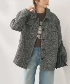 新品 Spick and Span ツイードCPOジャケット 2025AW