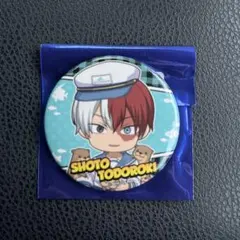 ヒロアカ　轟焦凍 缶バッジ　シーパラ