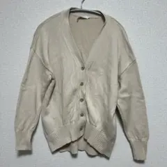 AMERICAN HOLIC ベージュアイボリー カーディガン　M 羽織り　長袖