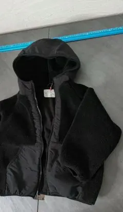 黒 フリースジャケット 116cm ZARA