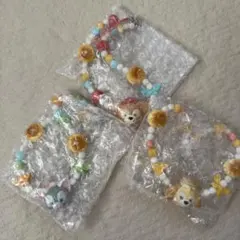 ダッフィー＆フレンズ ワンダフルキッチン ストラップ 3個セット