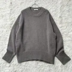 ✨美品✨ ギャルリーヴィー 近年モデル ファインウール クルーネックプルオーバー