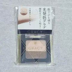 【新品未開封】グレイシィ 指塗りグラデ アイシャドウ BR1 ベージュブラウン
