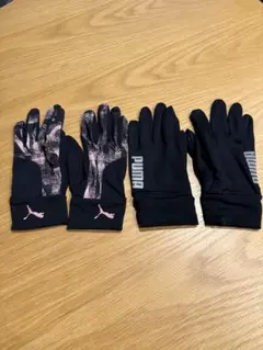 PUMA ランニング手袋　Mサイズ　2点セット
