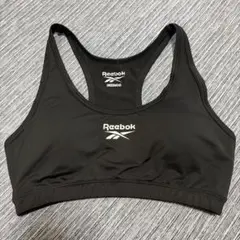 Reebok リーボック スポーツブラ ブラック L