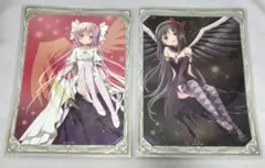 魔法少女まどか☆マギカ オンラインくじ ポートレート　鹿目まどか　暁美ほむら