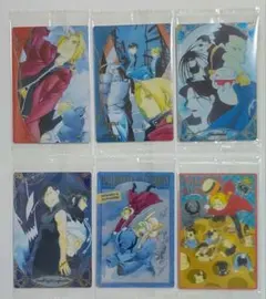 鋼の錬金術師ウエハース2 ビジュアルカード 6種セット