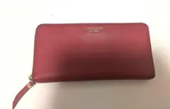 ケイト・スペード長財布　赤
