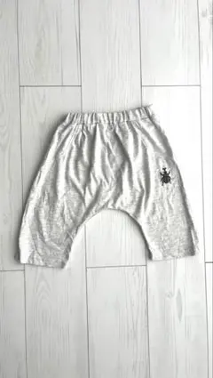 グレー パンツ　コットン