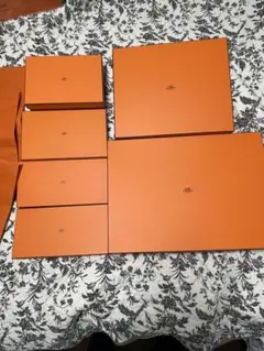 HERMES ギフトボックスセット オレンジ 大型