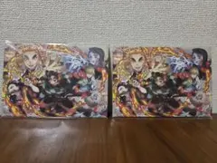 [新品/未開封] 鬼滅の刃 映画 無限列車編 入場者特典 オリジナル色紙x2枚