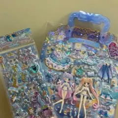 平成レトロ　シール　着せ替えシール　シールセット　ぷくぷくシール　キラキラシール