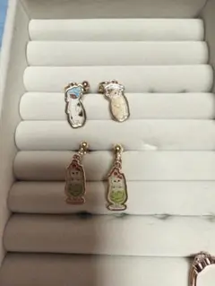 mofusand イヤリング2セット