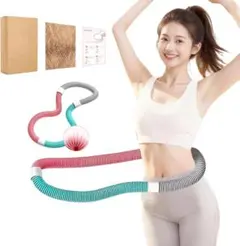 フラフープ ダイエット 人気 ソフト 1.3kg 折りたたみ式 ポータブル