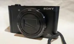 SONY DSC-WX500 ホワイト レザーケース SDカード スマホ転送可能
