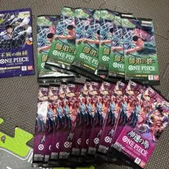 ワンピースカード　バラパックまとめ売り　18パック
