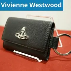 美品 Vivienne Westwood キーケース 5連 BLACK オーブ