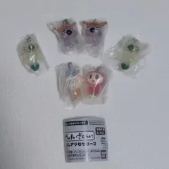 ぜんまいざむらい めじるしアクセサリー2 ガチャガチャ 6点セット