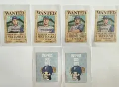 ONE PIECEコラボステッカー 来場者プレゼント 田宮 田中正 伊藤 郡司