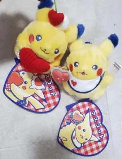 PIKACHU DINER マスコット2種　ポーチ　2セット　新品