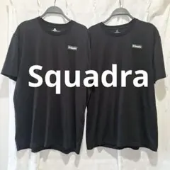 ブランド★Squadra★Tシャツ人気のオーバー XOサイズ2枚セット★ブラック