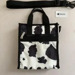 LeSportsac カウ柄 2WAY トートバッグ ショルダー